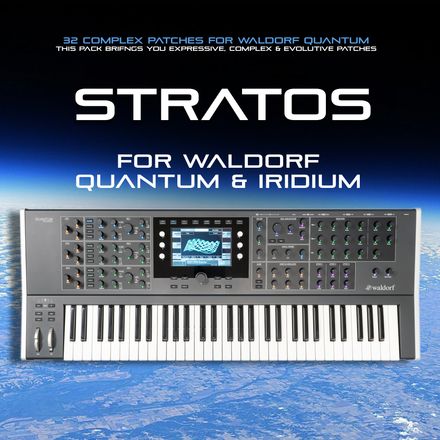Waldorf Quantum &amp; Iridium Sound Bank: Stratos. Complex &amp; Atmospheric