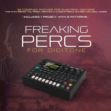 Elektron Digitone Sound Bank : Freaking Percs. Creative Percussions