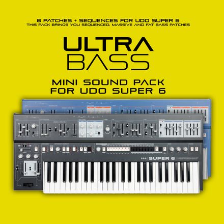 UDO Super 6 Mini Sound Bank : Ultra Bass
