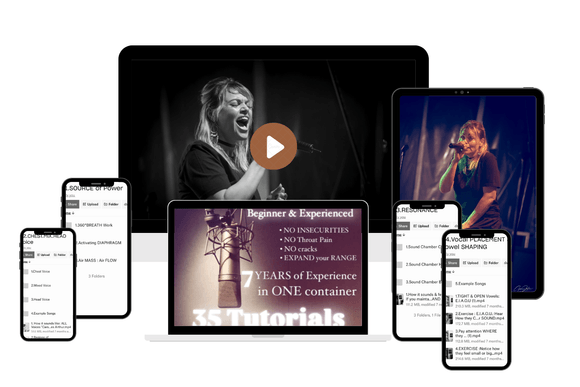 Complete  VOCAL CONTROL Course - Exercises incl.