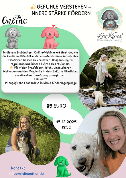 Gefühle verstehen - innere Stärke fördern - Online-Seminar - 15.12.25