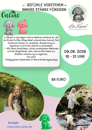 Gefühle verstehen - innere Stärken fördern - Webinar - 09.06.2026