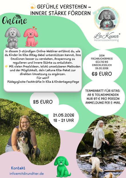 Gefühle verstehen – innere Stärke fördern - Webinar