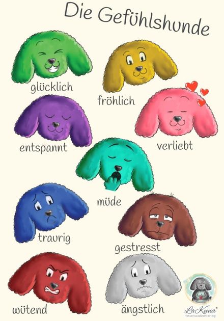 LaKuna Gefühlshundeposter