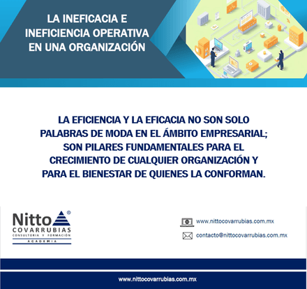 La ineficacia e ineficiencia operativa en una organización