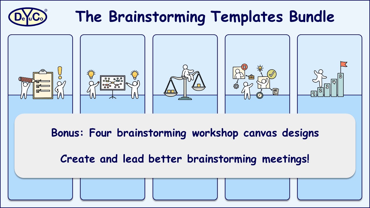 Short-cut your efforts to create and lead better brainstorming meetings