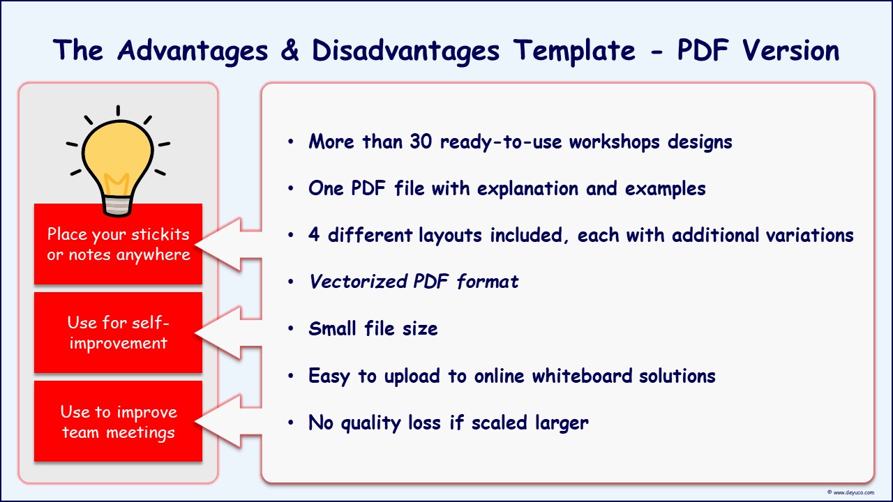 Brainstorm new ideas and analyze their advantages and disadvantages