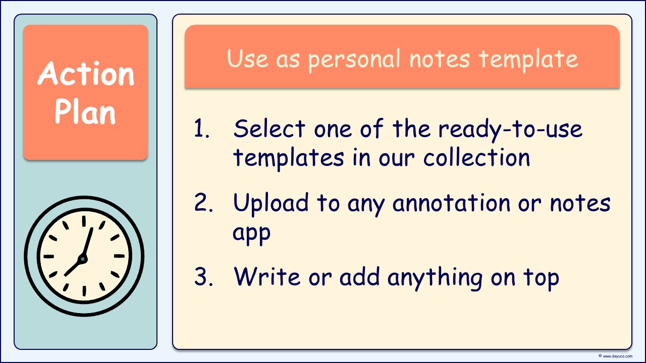 Structured Action Plan Template for Online Retrospective Workshops