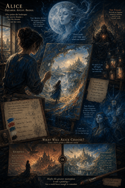 Canvas of Forgotten Worlds (Fantasy) 