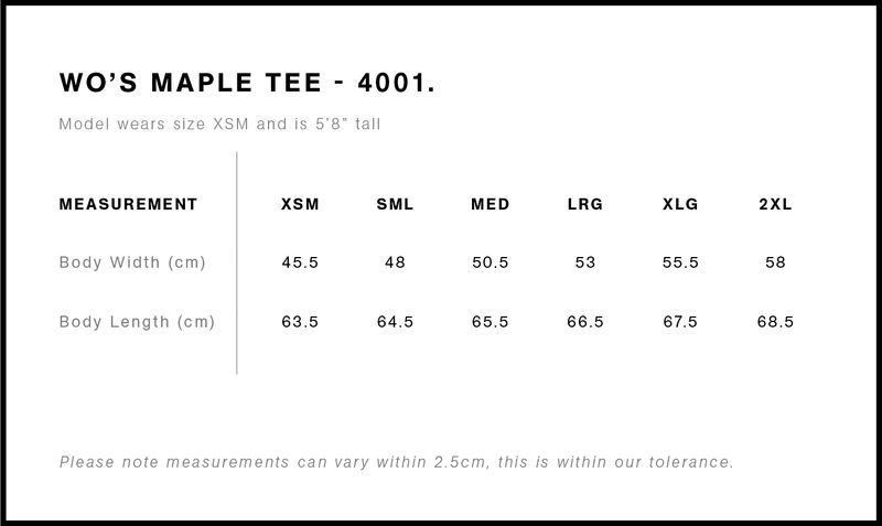 Womens Logo Tee - Aubergine