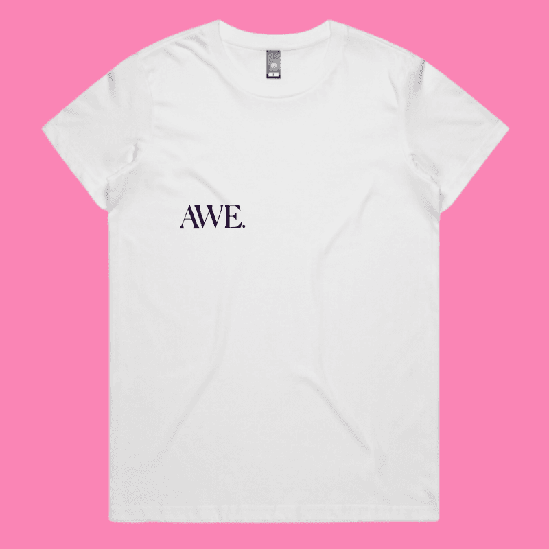 Womens Logo Tee - Aubergine