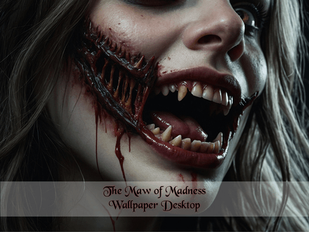 The Maw of Madness - Wallpaper Desktop