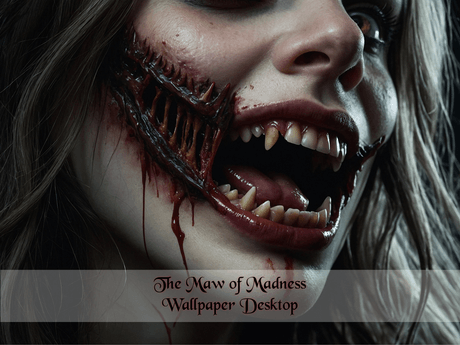 The Maw of Madness - Wallpaper Desktop