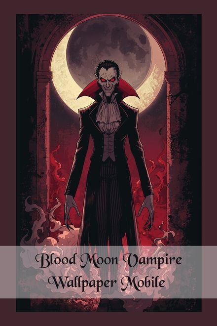 Blood Moon Vampire - Wallpaper Mobile