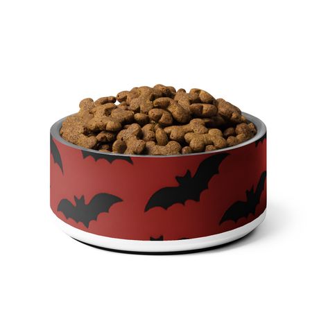 Bats Pattern-Pet Bowl