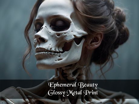 Ephemeral Beauty - Glossy Metal Print