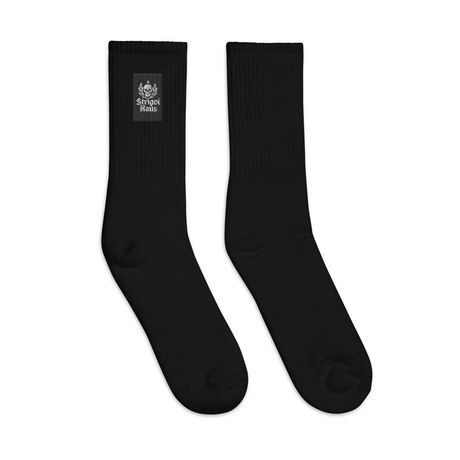 Embroidered Strigoi Haus Socks