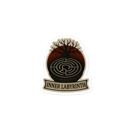 Inner Labyrinth-Kiss-Cut Sticker