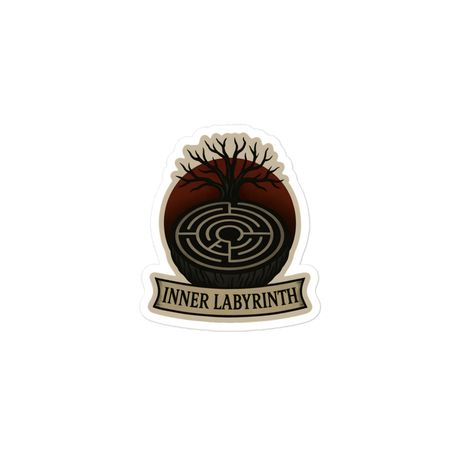 Inner Labyrinth-Kiss-Cut Sticker