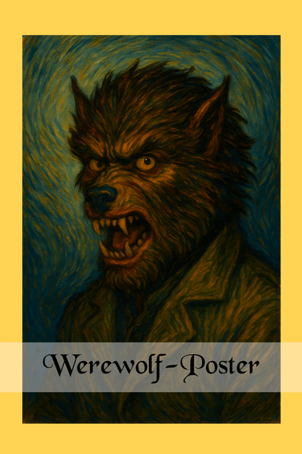 Werewolf-Matte Paper Poster