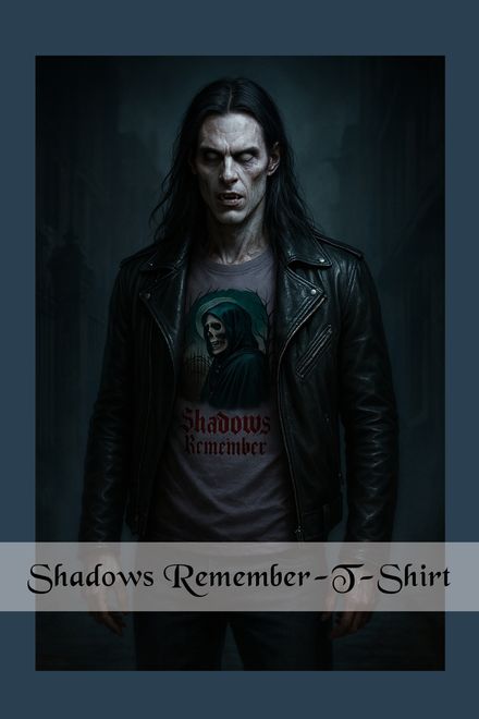 Shadows Remember-Unisex Organic Cotton T-Shirt