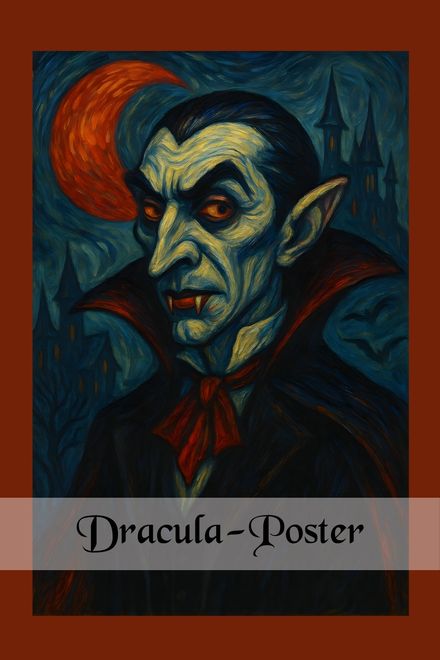 Dracula-Matte Paper Poster