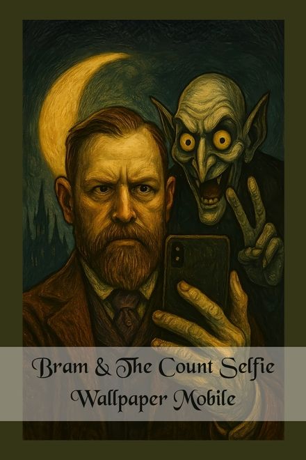 Bram &amp; The Count Selfie - Wallpaper Mobile