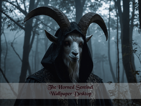 The Horned Sentinel - Wallpaper Desktop
