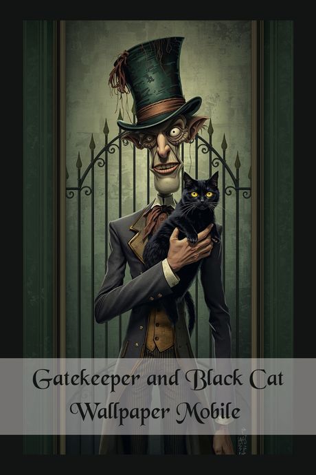 Gatekeeper and Black Cat - Wallpaper Mobile