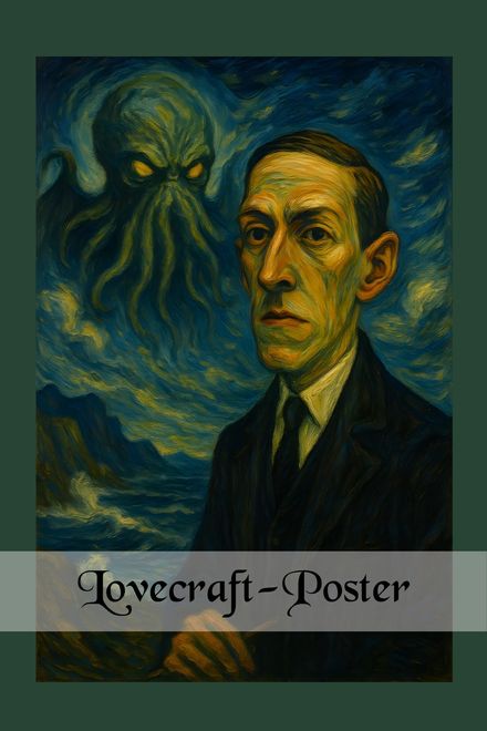 Lovecraft-Matte Paper Poster