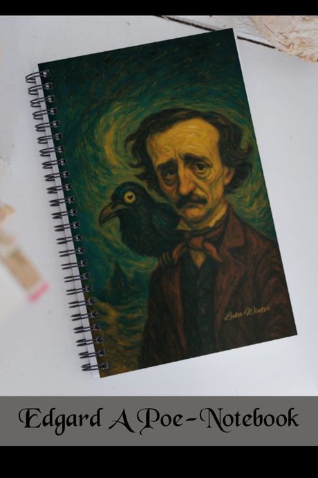 Edgard Allan Poe-Spiral Notebook