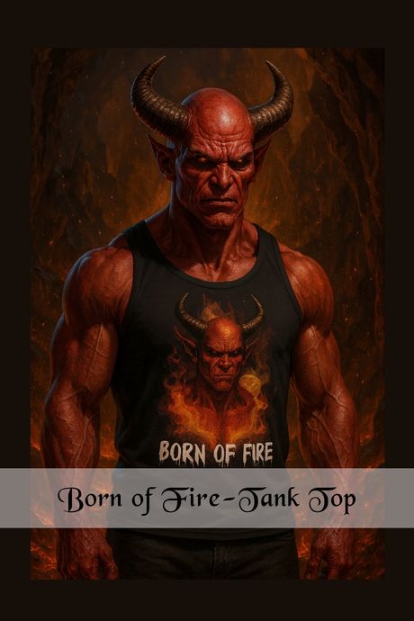 Born of Fire-Men Tank Top