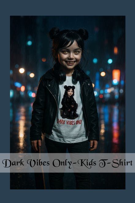 Urban Vamp Girl-Cotton Kids T-Shirt