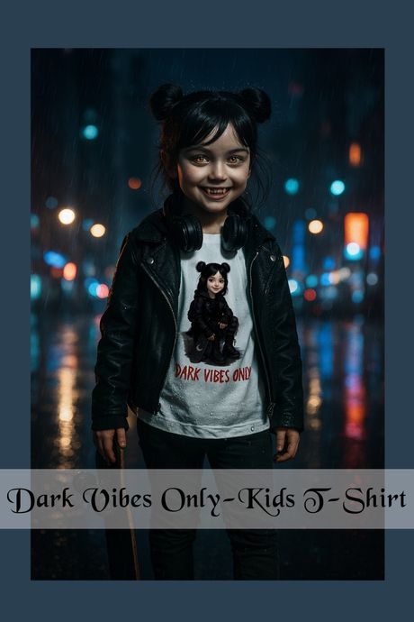 Urban Vamp Girl-Cotton Kids T-Shirt