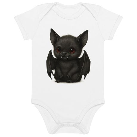 Baby Bat-Organic Cotton Baby Bodysuit
