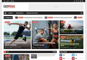 Easy Mag Blogger Template Extended Version