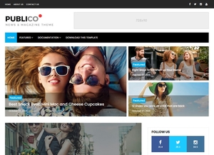 Publico Blogger Template Extended Version