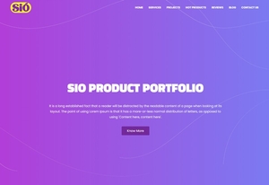 Sio Blogger Template Extended Version