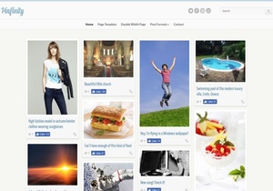 Pinfinity Blogger Template Premium Version