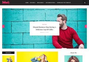 OmBeauty Blogger Template Premium Version