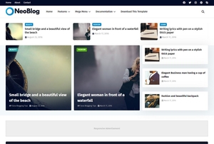 NeoBlog Blogger Template Premium Version