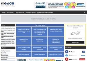 InJob Blogger Template Premium Version