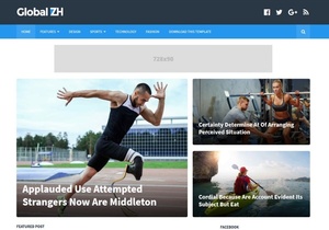 Global Blogger Template Premium Version