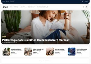 Qten Blogger Template Extended Version