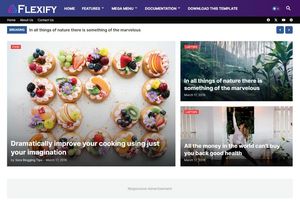 Flexify Blogger Template Extended Version