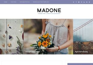 Madone Blogger Template Extended Version