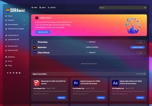 SoraMac Blogger Template Premium Version