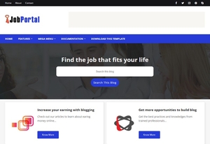 JobPortal Blogger Template Extended Version