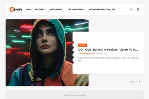 Xenify Blogger Template Premium Version