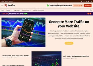 StockPro Blogger Template Extended Version